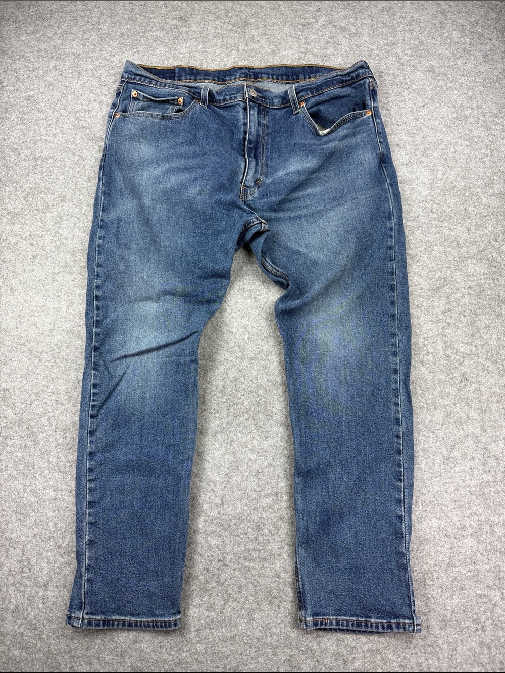Levi's Men's Slim Straight Jeans in Faded Blue